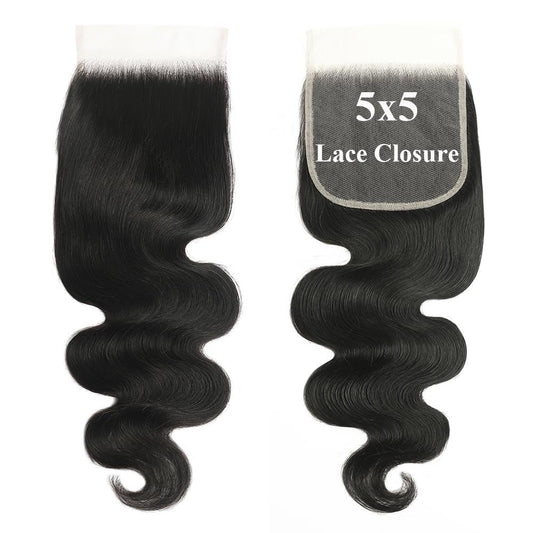 CLOSSURE VIRGIN HAIR 5x5 HD