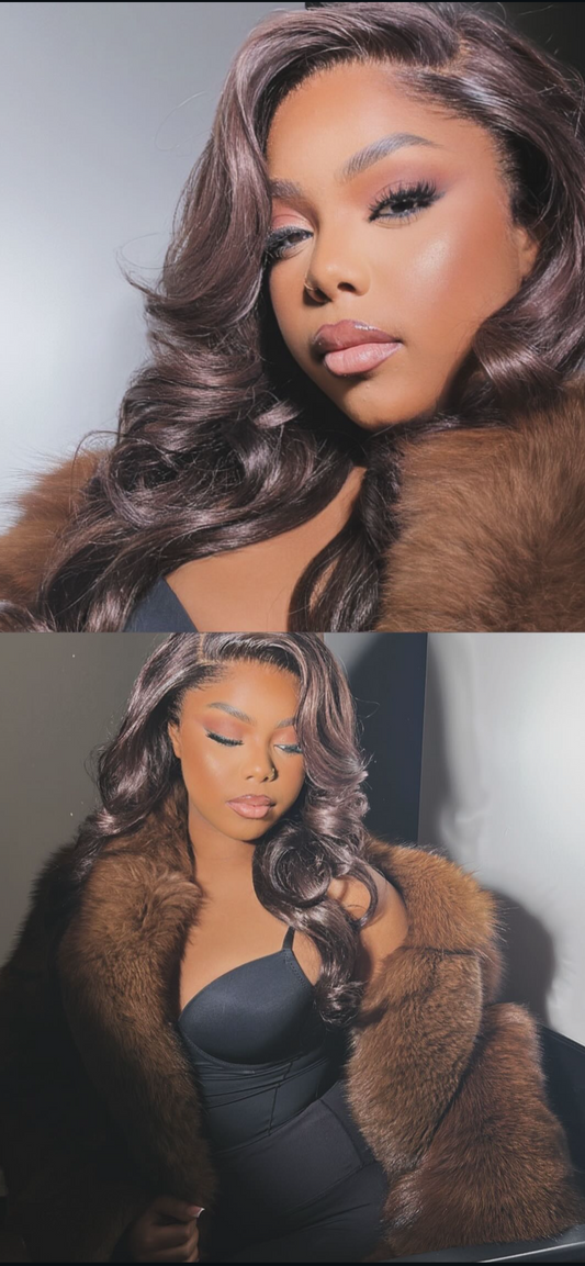 Coloration raw/ virgin hair