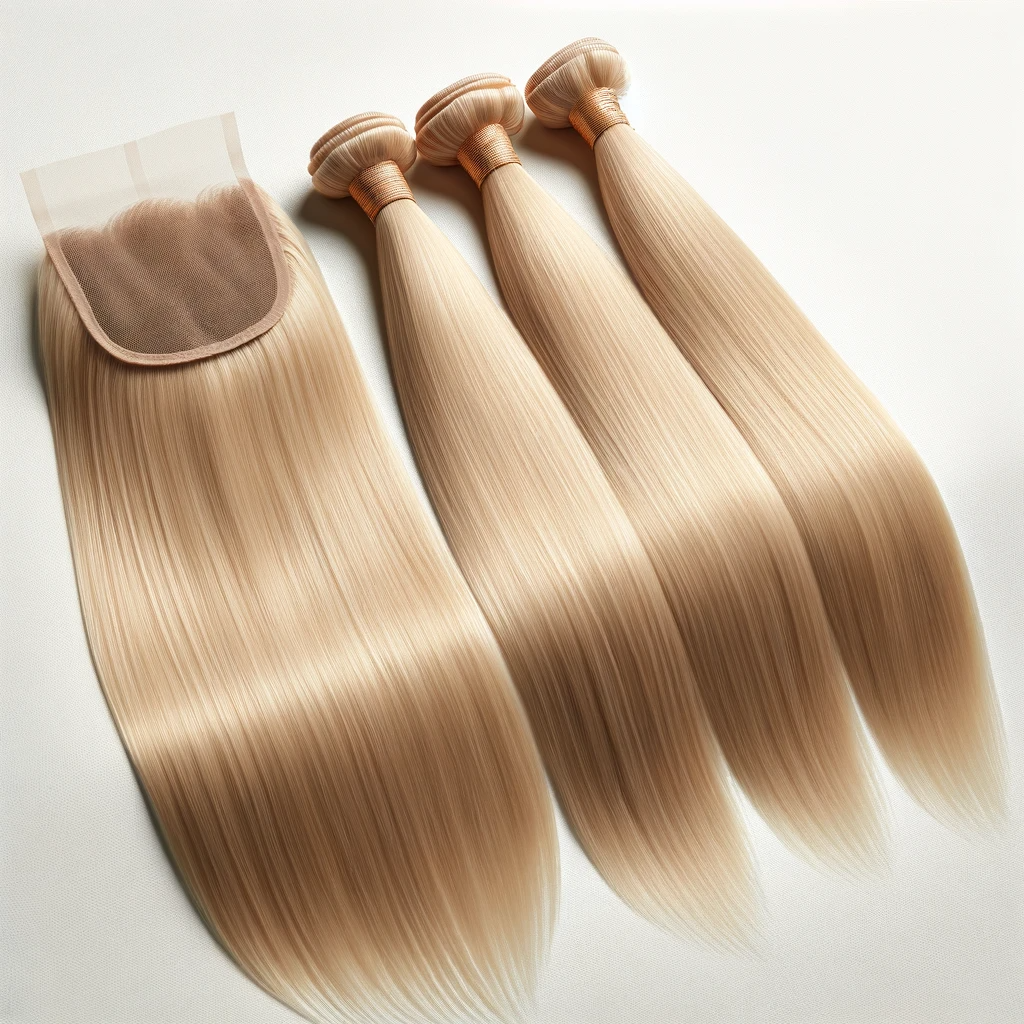 VIRGIN HAIR BLONDIE BUNDLES 613HD